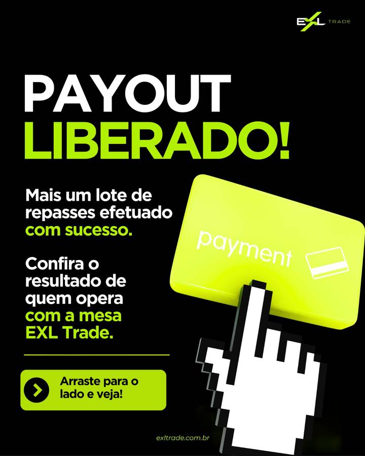 Payout liberado — mais um lote de repasses efetuado com sucesso